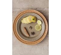 Portmeirion 'botanic Garden Harmony' Set Of 4 27Cm Plates In Brown Brown One Size