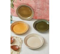 Portmeirion Botanic Garden Harmony set of 4 Side Plates Moss Green