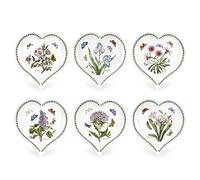 Portmeirion Botanic Garden Heart Dish 9in by 8in, Single