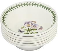Portmeirion Botanic Garden Oatmeal Bowl, Various Motif - set of 6 , Dia.15cm