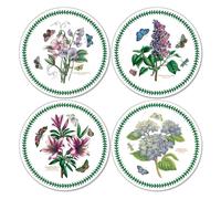 Pimpernel Botanic Garden Set Of 4 Round Placemats - Assorted Designs