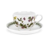 Portmeirion Botanic Garden - Teacup & Saucer Traditional Shape - Pimpernel