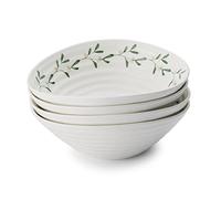 Portmeirion CPXT76808-XF 7.5" Cereal Bowl S/4 Mistletoe, Porcelain