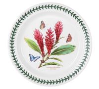 Portmeirion Exotic Botanic Garden Dinner Plate with Red Ginger Motif by Portmeirion
