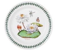 Portmeirion Exotic Botanic Garden Dinner Plate with White Water Lily Motif by Portmeirion