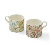 Portmeirion Group Morris & Co. Blackthorn & Golden Lilly Set of 2 Mugs