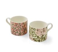 Portmeirion Group Morris & Co. Fruit and Honeysuckle Set of 2 Mugs