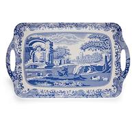 Portmeirion Home & Gifts 2019518337 Blue Italian Large Tray, 48 x 29.5cm