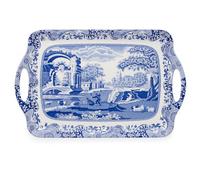 Portmeirion Home & Gifts 2019518337 Blue Italian Large Tray, 48 x 29.5cm