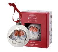 Portmeirion Home & Gifts Bauble, Ceramic, Multi-Coloured, 2.6"