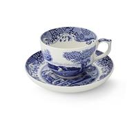 Spode Blue Italian Jumbo Cup & Saucer