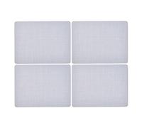 Portmeirion Home & Gifts Hessian Grey Large Placemats Set of 4,40.1cmx29.8cm