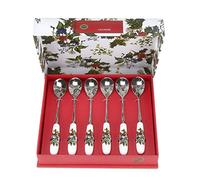 Portmeirion Home & Gifts Tea Spoons S/6, Stainless Steel, Multi-Colour, 16 x 1.5 x 1 cm