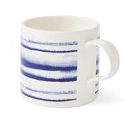 Portmeirion Home & Gifts Merion Blue and White Mug Horizontal Stripe