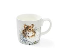 Portmeirion Home & Gifts MMQF4020-XD Mug-Single, Ceramic, White
