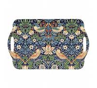 Portmeirion Home & Gifts Pimpernel Strawberry Thief Blue Large Tray, Multi-Colour, 48 x 29 x 2