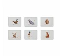 Portmeirion Home & Gifts Pimpernel Wrendale Designs Placemats, Set of 6, 30.5 x 23cm