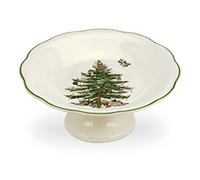 Portmeirion Home & Gifts Sculpted Footed Candy Dish Single, Ceramic, Multi-Colour, 18 x 18 x 7 cm