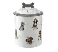 Portmeirion Dog Treat Jar WN4096-XL Ceramic Grey