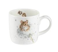 Portmeirion Home & Gifts Wrendale Country (Mice) Single Mug, Bone China, Multi Coloured, 1 Count (Pack of 1)