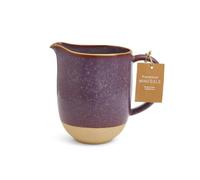 Portmeirion Minerals Amethyst Jug (1550ml, H17.2cm) - Stoneware Serving Jug for Water, Juice or Floral Display with Reactive Purple Glaze Design
