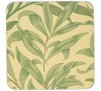 Portmeirion Pimpernel 10.5 x 10.5 cm MDF with Cork Back Willow Bough Coasters, Set of 6, Green/Multi-Colour