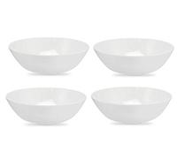 Portmeirion Royal Worcester 18.5 cm Deep Bowl, Set of 4, White