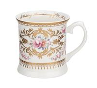 Portmeirion Royal Worcester Queen 70th W.Ann. Tankard, Multi Coloured