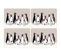 Portmeirion Sara Miller Penguin Set of 4 Placemats, Multi-Colour