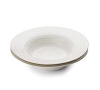 Portmeirion Sophie Conran Bistro Bowl, Porcelain, White, 26.7 x 26.7 x 6.2 cm