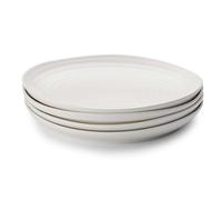 Portmeirion Sophie Conran Coupe Plate, Porcelain, White, 22 x 22 x 2.5 cm