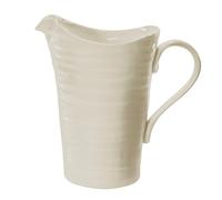 Portmeirion Sophie Conran Pebble Large Pitcher with Handle | 58 Oz Serving Pitcher for Hot or Cold Beverages | Made from Fine Porcelain | Dishwasher and Microwave Safe