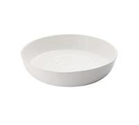 Portmeirion Sophie Conran Round Roasting Dish, Porcelain, White, 28.5 x 28.5 x 5.7 cm