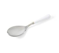 Portmeirion Sophie Conran Silver Serving Spoon, white