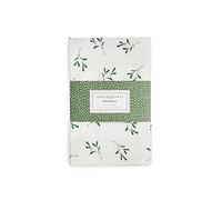 Portmeirion Sophie Conran Sophie Conran for Portmeirion Mistletoe Napkins - Set of 2 Banded Set, White, 43 x 43cm