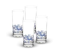 Portmeirion Spode Blue Italian - Hi-Ball Glasses Set 4
