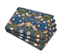 Morris & Co Strawberry Thief Blue Placemats Set of 4