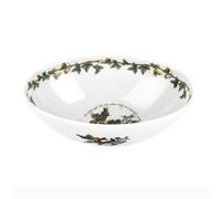 Portmeirion The Holly and The Ivy Oval Bowl, Multi-Colour, 20 cm