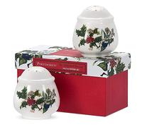 Portmeirion The Holly & Ivy Salt and Pepper Set, Multi-Colour, 2-Piece