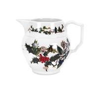 The Holly & Ivy Staffordshire Jug, Ceramic, Multi-Colour