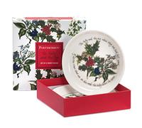Portmeirion The Holly & Ivy Sweet Dish, Ceramic, Multi-Colour, Set of 2