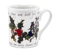 Portmeirion The Holly & The Ivy Breakfast Mug - Set of 6
