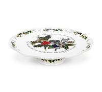 Portmeirion The Holly & The Ivy Footed Cake Plate