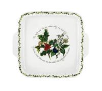 Portmeirion The Holly & The Ivy Square Handled Cake Plate - Single