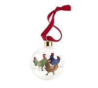 Portmeirion Three French Hens Christmas Bauble