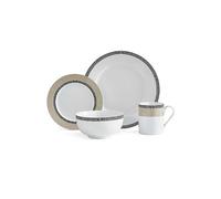Portmeirion Vintage Chic 16 Piece Porcelain Dinner Set