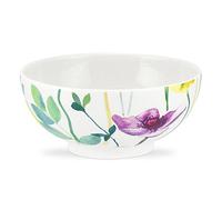 Portmeirion Water Garden Cereal Bowl, Set of 4, Multi-Colour