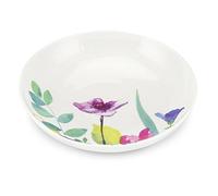 Portmeirion Set of 4 Water Garden Pasta Bowls White