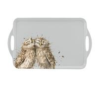 Portmeirion Wrendale Large Handled Tray (Owl), Multi Coloured