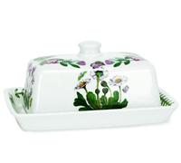 Portmeirion Botanic Garden Covered Butter,18cm x 13cm/7" x 5"